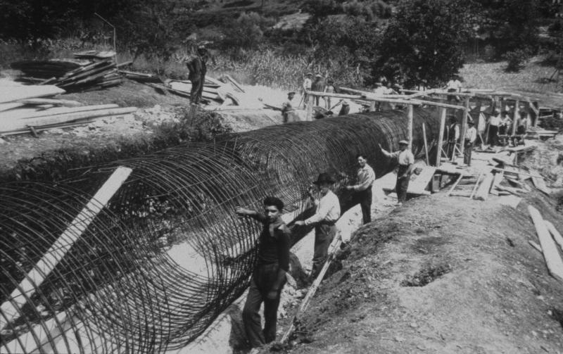 Costruzione in opera di Canalizzazioni